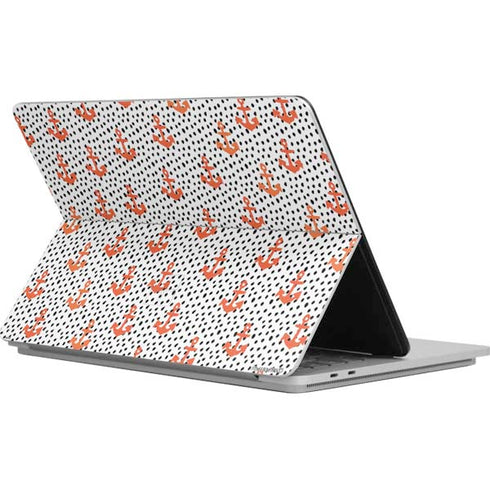 Bouffants and Broken Hearts Anchors and Dots Surface Laptop Studio Skin